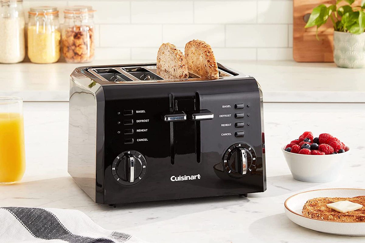 Black Cuisinart Toaster